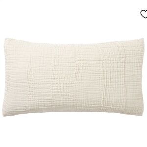 Pottery Barn Cloud King Sham in Flax